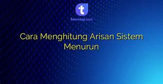 Slot Arisan Menurun